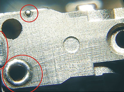 <a href='http://m.xt575.cn/product/3.htm' class='text_a'>模具激光焊機(jī)</a>修復(fù)模具效果